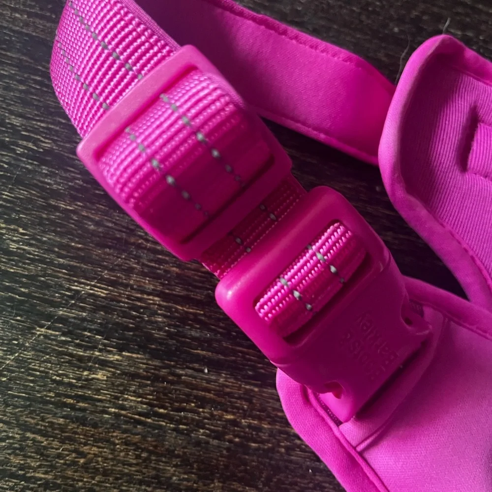 Boots & Barkley pink dog large harness